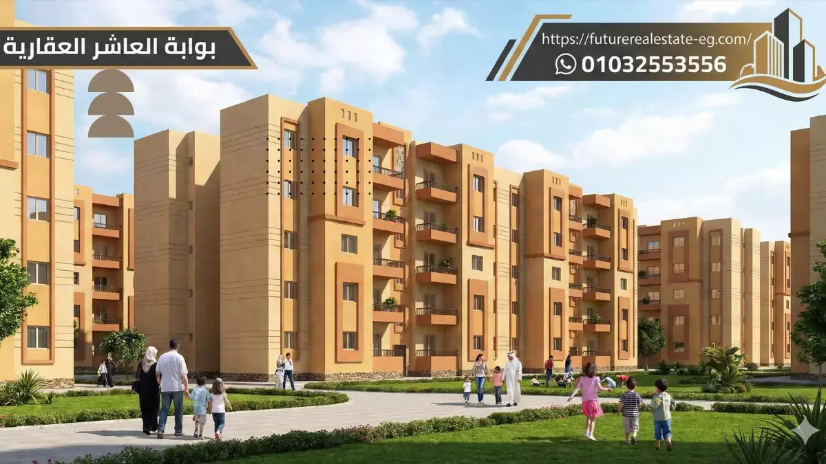 شقق الإسكان الاجتماعي في العاشر من رمضان 2025