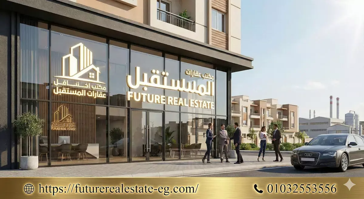 أفضل مكتب عقارات في العاشر من رمضان شقق أراضى مصانع