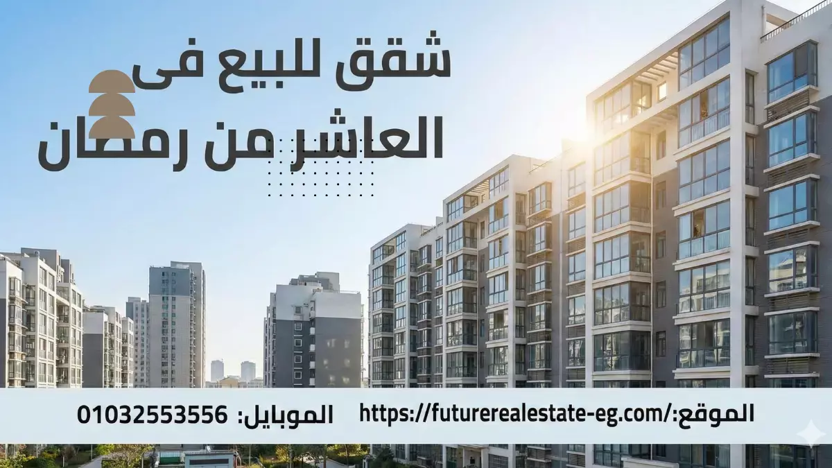 شقق للبيع في العاشر من رمضان