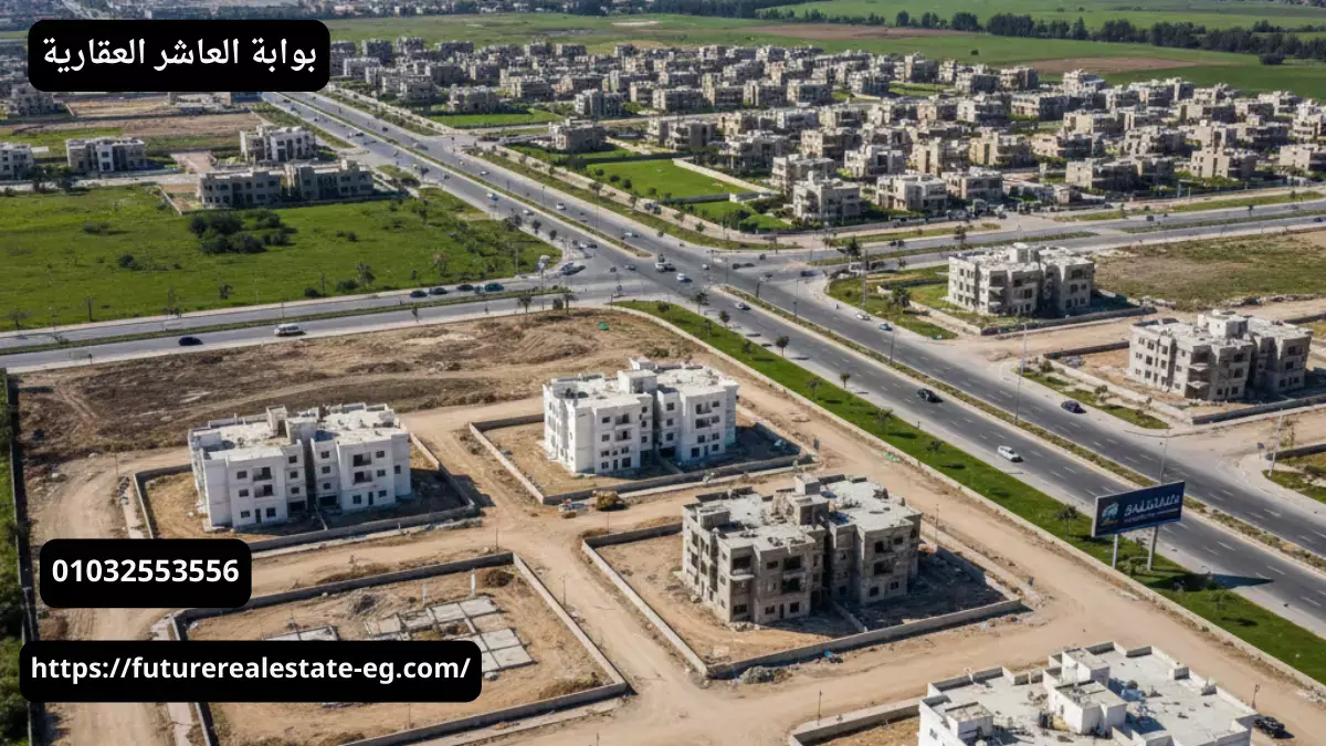 أراضي العاشر من رمضان 2026 | دليل الأسعار والحي 33 والحي 26 المحدث