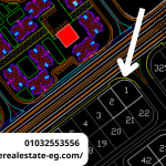 أرض ناصية للبيع في العاشر من رمضان – الحي 26 مجاورة 1