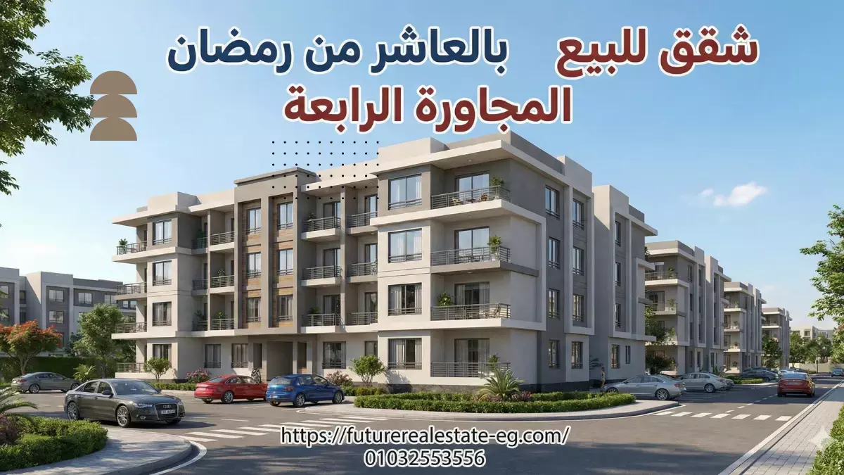 شقق للبيع بالعاشر من رمضان المجاورة الرابعة (دليل شامل: المميزات والعيوب + الأسعار + نصائح)